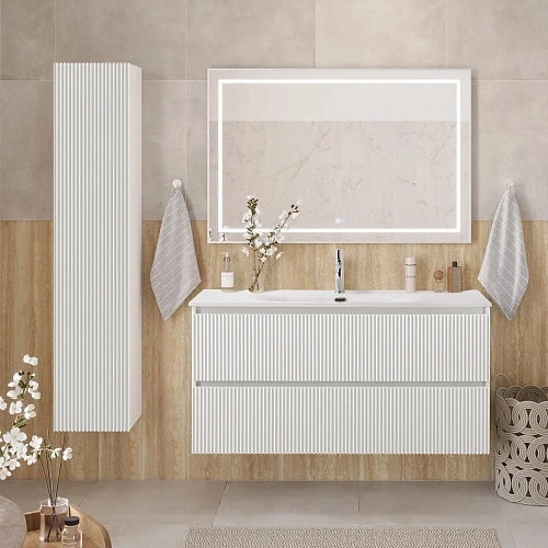 Шкаф-пенал BelBagno UNO-1600-1A-SC-BO 330x300x1600мм, Bianco Opaco Шкаф-пенал BelBagno UNO-1600-1A-SC-BO 330x300x1600мм, Bianco Opaco