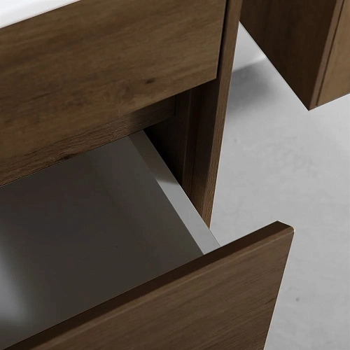 Тумба под раковину Vincea Chiara 600 подвесная, 1 выкатной ящик soft-close, T.Oak VMC-2C600TO Тумба под раковину Vincea Chiara 600 подвесная, 1 выкатной ящик soft-close, T.Oak VMC-2C600TO