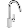 Смеситель для раковины Hansgrohe Vernis Shape 210, со сливным гарнитуром 71564000, хром