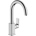 Смеситель для раковины Hansgrohe Vernis Shape 210, со сливным гарнитуром 71564000, хром Смеситель для раковины Hansgrohe Vernis Shape 210, со сливным гарнитуром 71564000, хром