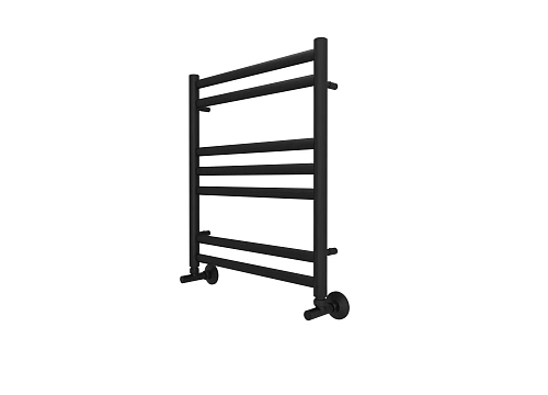 Полотенцесушитель водяной Aquatek Оберон П7 500х600 мм, черный муар AQ RO0760BL Полотенцесушитель водяной Aquatek Оберон П7 500х600 мм, черный муар AQ RO0760BL