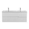 Картинка анонса товара «тумба под раковину cezares duet-n-1200-2c-so-2-bl bianco lucido 1200x457 подвесная»