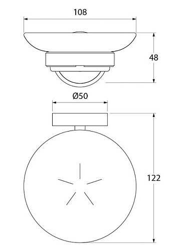 Мыльница Iddis Calipso CALMBG0i42 Мыльница Iddis Calipso CALMBG0i42