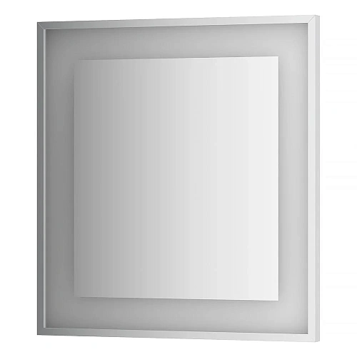Зеркало Evoform Ledside в багетной раме и LED-светильником BY 2202 70х75 см Зеркало Evoform Ledside в багетной раме и LED-светильником BY 2202 70х75 см