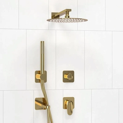 Душевая система WasserKRAFT A2151.278.279.183.208.280.197.281 встраиваемая золото Душевая система WasserKRAFT A2151.278.279.183.208.280.197.281 встраиваемая золото