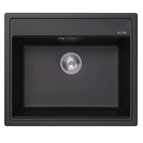 Кухонная мойка ABBER Quarz AQ2902B черная Кухонная мойка ABBER Quarz AQ2902B черная