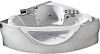 Картинка анонса товара «акриловая ванна gemy g9025 ii k 155x155 угловая, универсальная, гидромассажная»