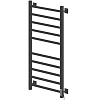 Картинка анонса товара «полотенцесушитель электрический ника step-1 100/50 ral9005 черный матовый правый тэн step-1 100/50 черн мат прав»
