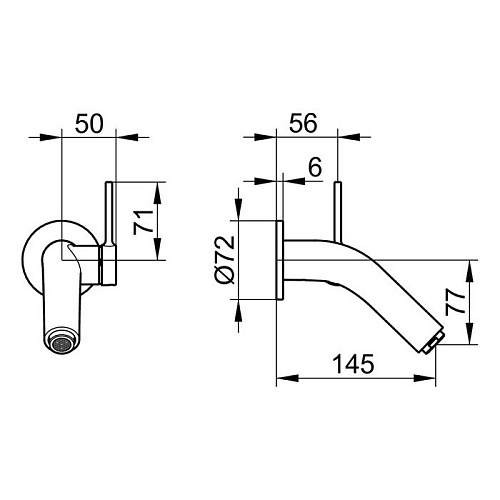 Смеситель для раковины Keuco Plan blue 52916010101 Смеситель для раковины Keuco Plan blue 52916010101