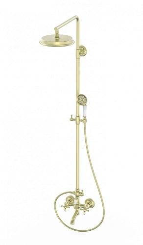 Душевая система Wonzon & Woghand брашированное золото (WW-88739020-BG) Душевая система Wonzon & Woghand брашированное золото (WW-88739020-BG)