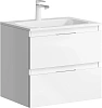 Тумба под раковину AQWELLA Accent 60 см ACC0106W подвесная, белая