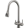 Смеситель для кухни Paulmark LANGE брашированная сталь La214212-BS Смеситель для кухни Paulmark LANGE брашированная сталь La214212-BS