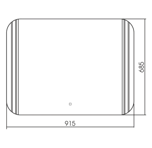 Зеркало SILVER MIRRORS 915x685 сенсорный выключатель Force (LED-00002524) Зеркало SILVER MIRRORS 915x685 сенсорный выключатель Force (LED-00002524)