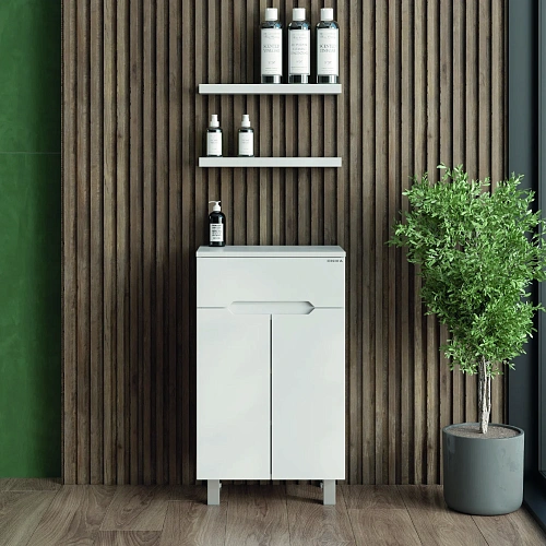 Тумба Onika Айленд 50 см 405004 напольный, белый Тумба Onika Айленд 50 см 405004 напольный, белый