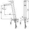 Смеситель для раковины Ravak 10° TD 015.00 X070091 Смеситель для раковины Ravak 10° TD 015.00 X070091