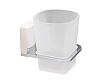 Картинка анонса товара «стакан wasserkraft leine k-5028white белый/хром»