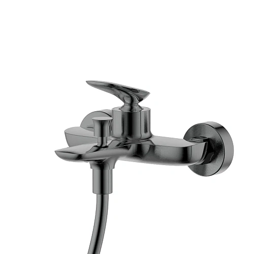 Смеситель для ванны AQUAme Como AQM6512GM с душевым набором, 3 режима, Gun metal Смеситель для ванны AQUAme Como AQM6512GM с душевым набором, 3 режима, Gun metal