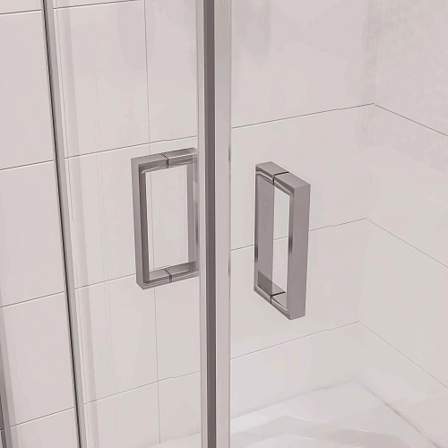 Душевой уголок Niagara Nova NG-6606-08 (90x90x195) полукруг, двери раздвижные, 66060811 Душевой уголок Niagara Nova NG-6606-08 (90x90x195) полукруг, двери раздвижные, 66060811