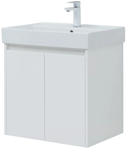 Тумба под раковину Aquanet Nova Lite 60 белый глянец (2 дверцы) 00298847 Тумба под раковину Aquanet Nova Lite 60 белый глянец (2 дверцы) 00298847