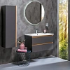 Тумба под раковину Boheme CAPOLDA 85 антрацит 849-085-A Тумба под раковину Boheme CAPOLDA 85 антрацит 849-085-A