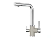 Смеситель для кухни Granula 3015, XРОМ/БАЗАЛЬТ Смеситель для кухни Granula 3015, XРОМ/БАЗАЛЬТ