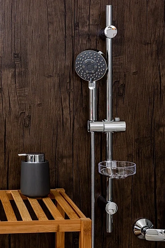 Душевой гарнитур Agger Splash A022 хром Душевой гарнитур Agger Splash A022 хром