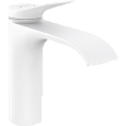 Смеситель для раковины Hansgrohe Vivenis 110 без сливного гарнитура 75022700, матовый белый Смеситель для раковины Hansgrohe Vivenis 110 без сливного гарнитура 75022700, матовый белый