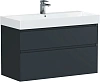 Тумба под раковину Allen Brau Infinity 100 1.210027.AM антрацит матовый