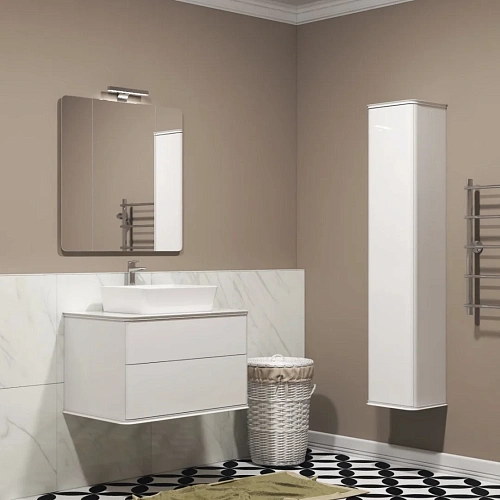 Шкаф-пенал PRATO Рим п6-35 универсальный 233 04-06035-00 00 БЕЛ белый Шкаф-пенал PRATO Рим п6-35 универсальный 233 04-06035-00 00 БЕЛ белый