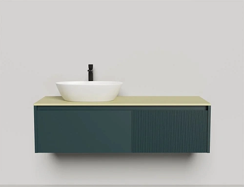 Тумба со столешницей Salini Domino 1400 27D.СС.080.060.E эмаль влагостойкий мдф Тумба со столешницей Salini Domino 1400 27D.СС.080.060.E эмаль влагостойкий мдф