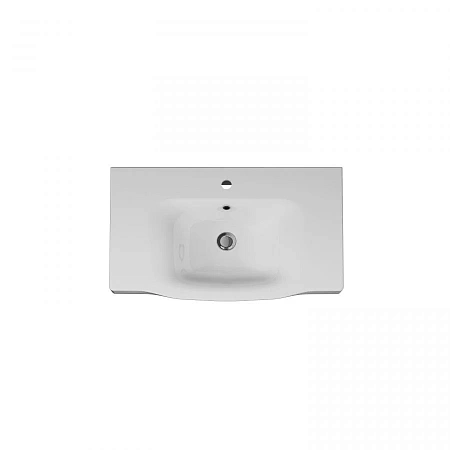 Раковина AM.PM Like M80WCC0802WG мебельная, керамическая, 80 см, встраиваемая, белый Раковина AM.PM Like M80WCC0802WG мебельная, керамическая, 80 см, встраиваемая, белый