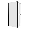 Картинка анонса товара «душевая перегородка new trendy new soleo black 70x195 k-0777 (черный)»