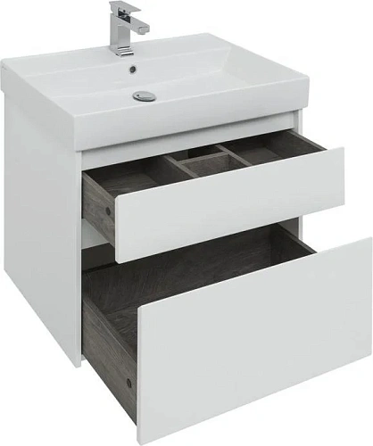 Комплект мебели Aquanet Nova Lite 75 белый (2 ящика) 00242903 Комплект мебели Aquanet Nova Lite 75 белый (2 ящика) 00242903