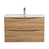 Тумба под раковину BelBagno MARINO-CER-MINI-800-2C-SO-WO-P подвесная