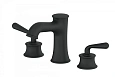 Смеситель для раковины Wonzon & Woghand на 3 отверстия, черный матовый (WW-88159008-MB) Смеситель для раковины Wonzon & Woghand на 3 отверстия, черный матовый (WW-88159008-MB)