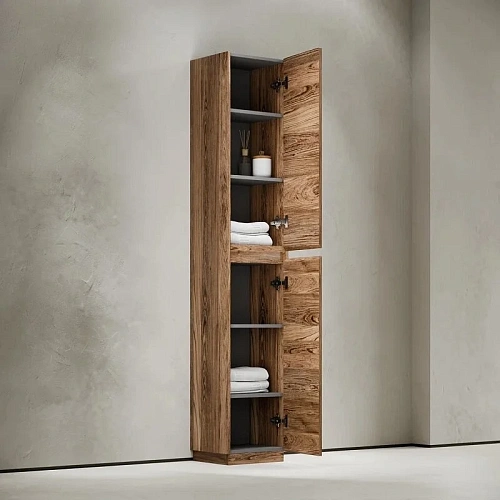 Шкаф-пенал Sancos Libra Floor PLB35FECH напольный, дуб чарльстон , 350х300х1870мм Шкаф-пенал Sancos Libra Floor PLB35FECH напольный, дуб чарльстон , 350х300х1870мм