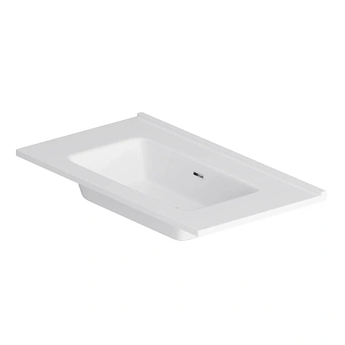 Раковина AM.PM Sense M7BWCC0802WG мебельная, керамическая, 80 см, белый Раковина AM.PM Sense M7BWCC0802WG мебельная, керамическая, 80 см, белый