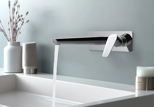 Смеситель для раковины Aquatek БЕТТА AQ1113CR Хром, встраиваемый Смеситель для раковины Aquatek БЕТТА AQ1113CR Хром, встраиваемый