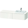 Тумба под раковину Duravit Happy D.2 Plus HP4934R2222 подвесная 160 см белая Тумба под раковину Duravit Happy D.2 Plus HP4934R2222 подвесная 160 см белая
