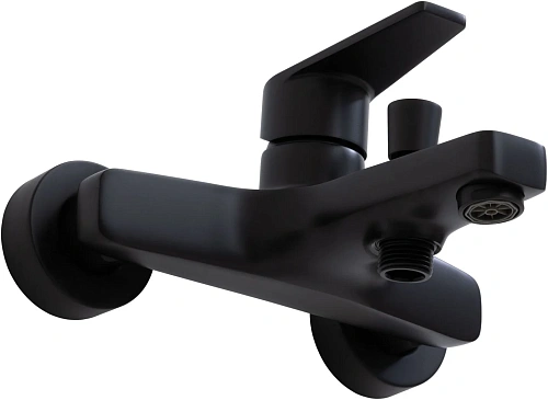 Смеситель для ванны Allen Brau Eclipse 5.E1003-31 черный матовый Смеситель для ванны Allen Brau Eclipse 5.E1003-31 черный матовый