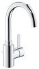 Картинка анонса товара «смеситель для раковины grohe eurosmart cosmopolitan с высоким изливом, хром (32830001)»