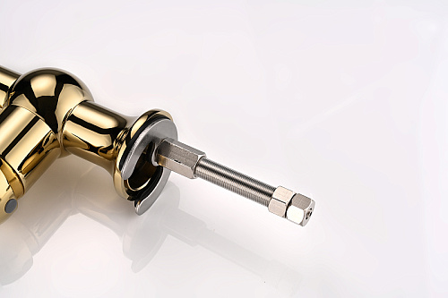 Смеситель для кухни Paulmark Retro золото Re213226-G Смеситель для кухни Paulmark Retro золото Re213226-G