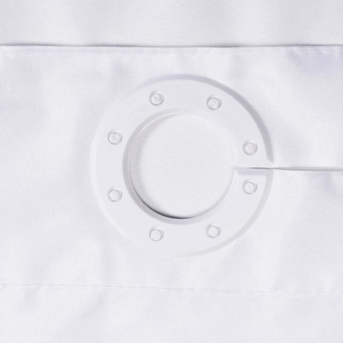 Штора для ванны WasserKRAFT Dill SC-39102 черный/белый Штора для ванны WasserKRAFT Dill SC-39102 черный/белый