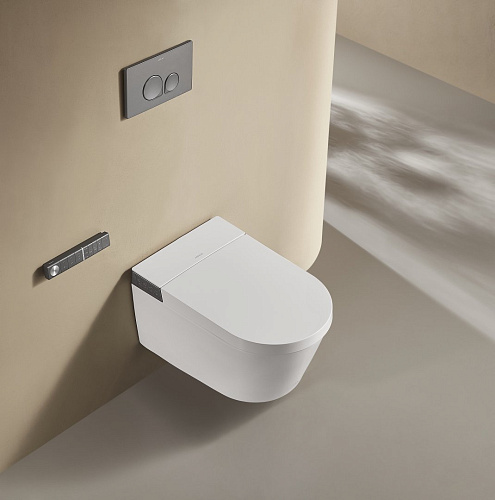 Унитаз SMART ARROW AKH1051H с сиденьем белый Унитаз SMART ARROW AKH1051H с сиденьем белый
