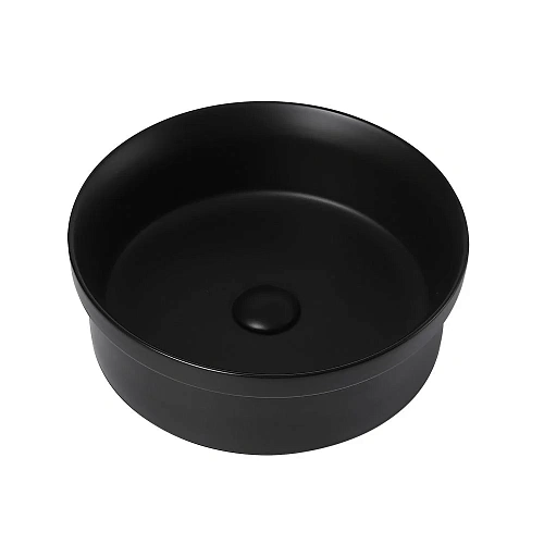 Раковина ABBER Bequem AC2103MB накладная, черная матовая Раковина ABBER Bequem AC2103MB накладная, черная матовая