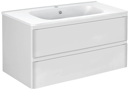 Тумба под раковину Vincea Vico 100 G.White VMC-2V100GW Тумба под раковину Vincea Vico 100 G.White VMC-2V100GW