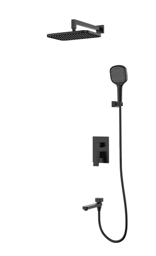 Душевая система Raglo R30.27.06 встраиваемая, черный Душевая система Raglo R30.27.06 встраиваемая, черный