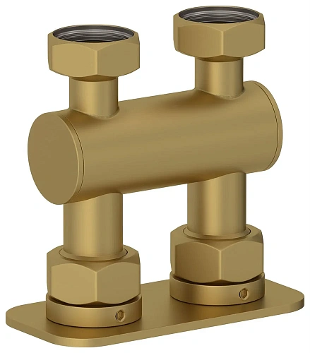 Модуль Сунержа прямой EU50 032-1539-3434 Матовое золото Модуль Сунержа прямой EU50 032-1539-3434 Матовое золото