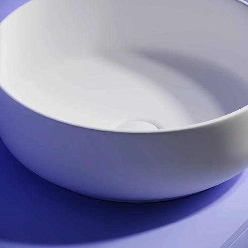 Раковина Ceramica Nova Taycan CN12003MW накладная, круглая 375 мм, белая матовая Раковина Ceramica Nova Taycan CN12003MW накладная, круглая 375 мм, белая матовая