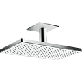 Верхний душ Hansgrohe Rainmaker Select 460 1jet EcoSmart 24012400, белый/хром встраиваемый Верхний душ Hansgrohe Rainmaker Select 460 1jet EcoSmart 24012400, белый/хром встраиваемый